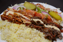 ミックスケバブライス | Beef＆Chicken Kebab Rice